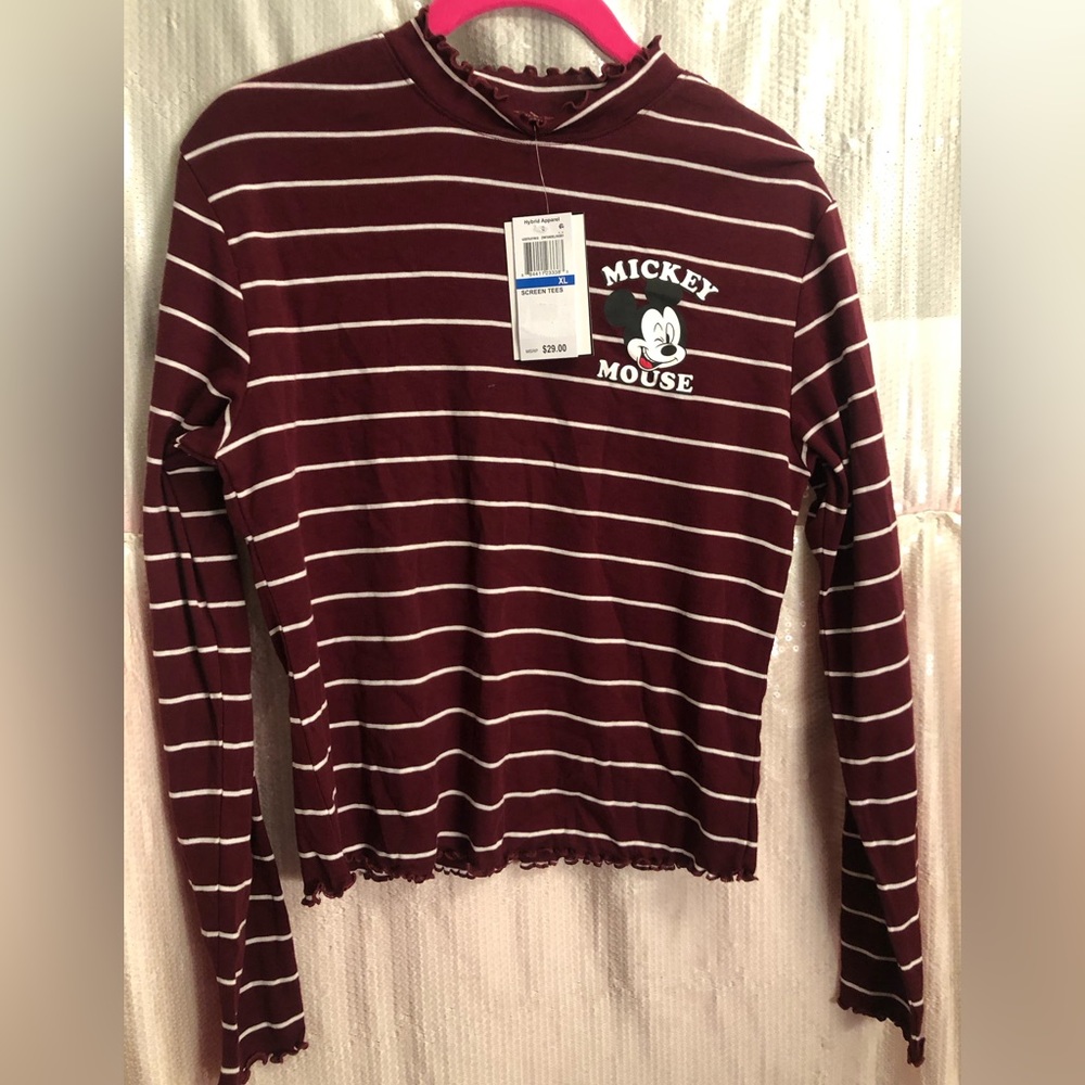 NWT top by Disney size XL Mickey Mouse